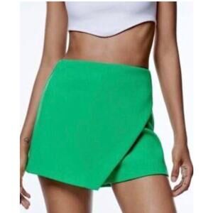 Zara Asymmetrical Skort Size Medium